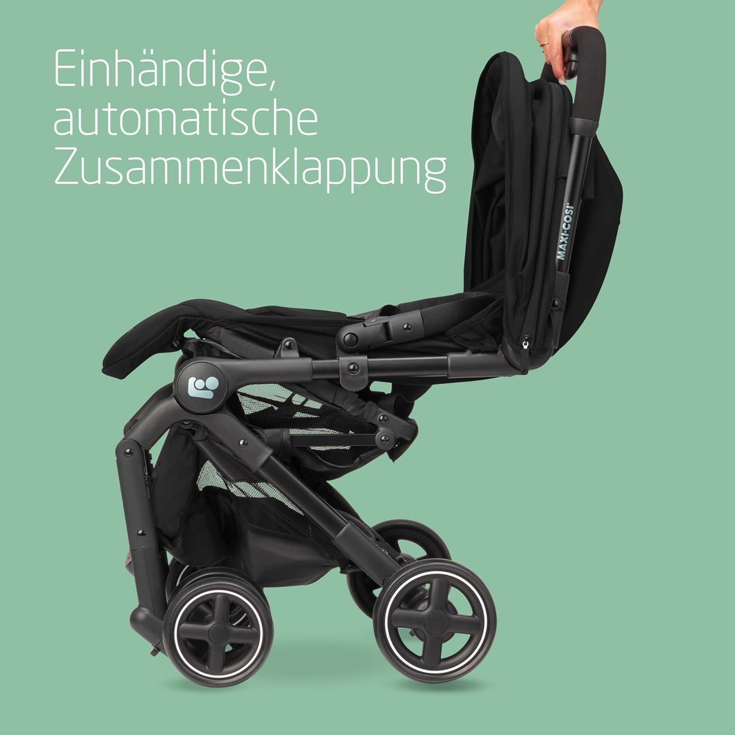 Maxi-Cosi Lara2 Lightweight Compact Stroller with Lie-Flat Recline