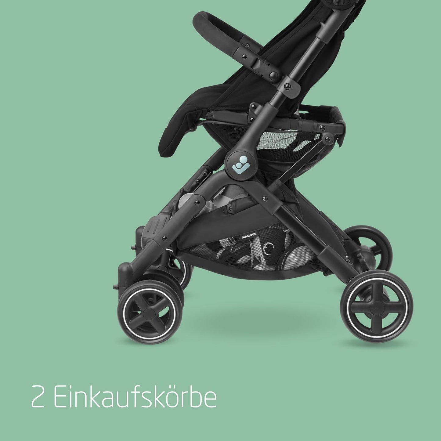 Maxi-Cosi Lara2 Lightweight Compact Stroller with Lie-Flat Recline