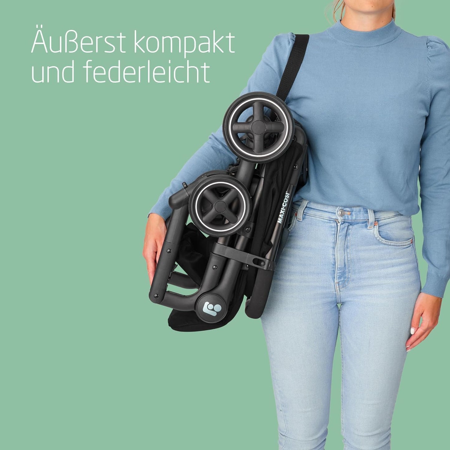 Maxi-Cosi Lara2 Lightweight Compact Stroller with Lie-Flat Recline