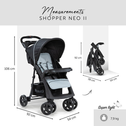 hauck Shopper Neo II Stroller with Reclining Function