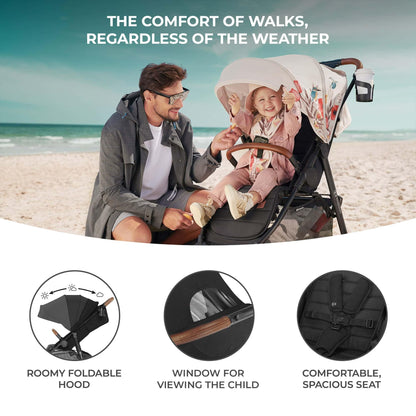 Kinderkraft GRANDE PLUS Stroller from Birth to 22 kg