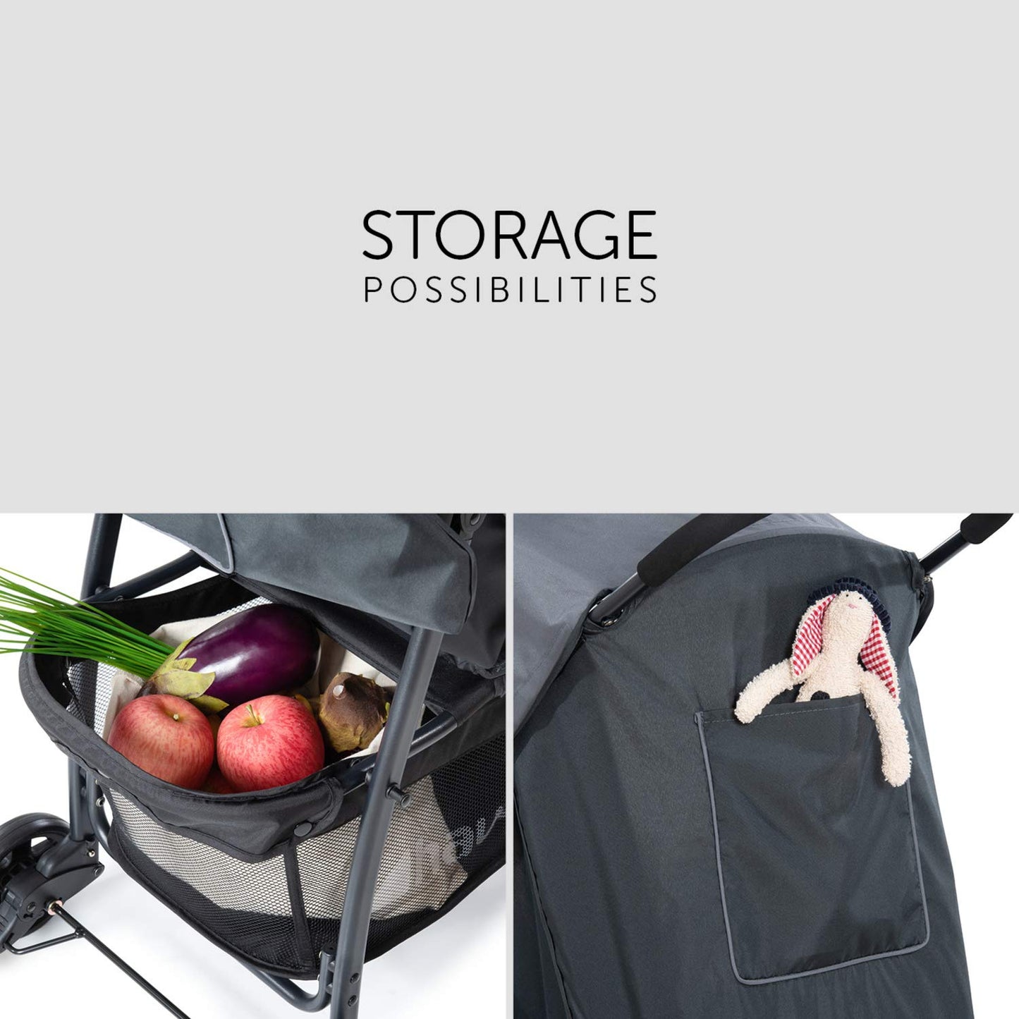 hauck Sport Lightweight Travel Stroller with Reclining Function