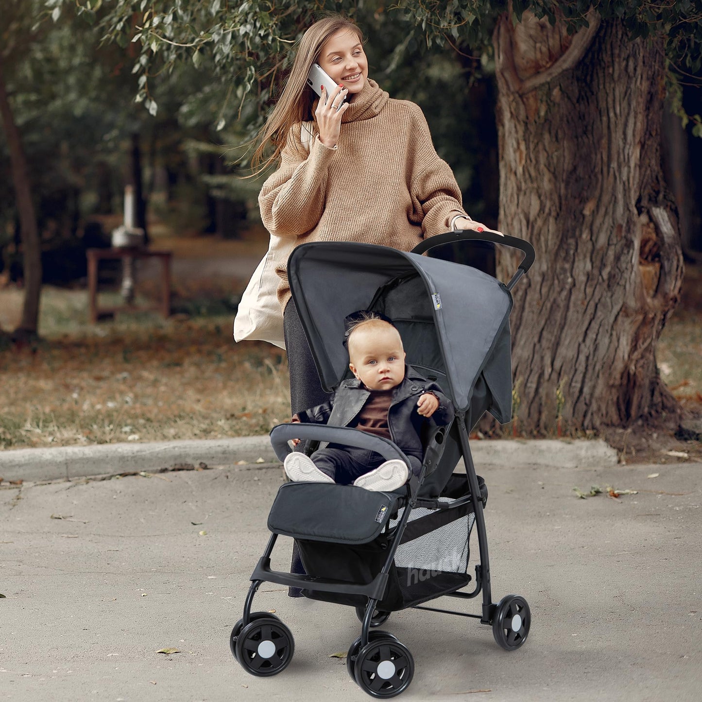 hauck Sport Lightweight Travel Stroller with Reclining Function